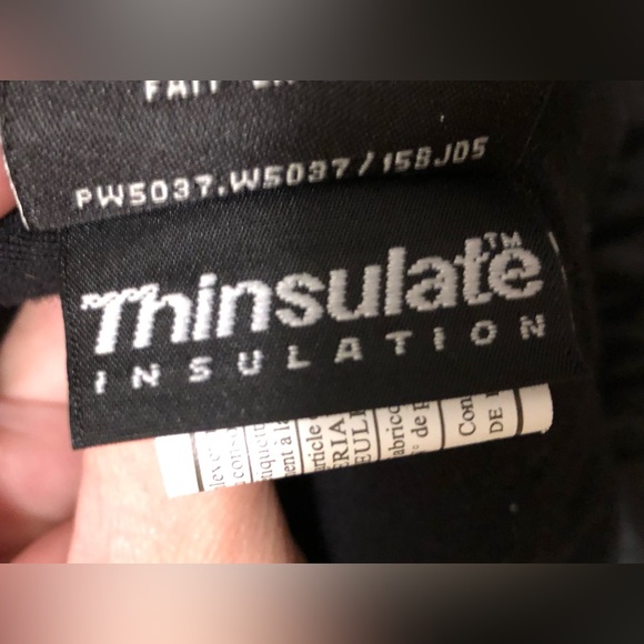 SAM. New York Camper Parka Black Vinyl Coated, Coyote Fur Collar - Size Small - Picture 7 of 8